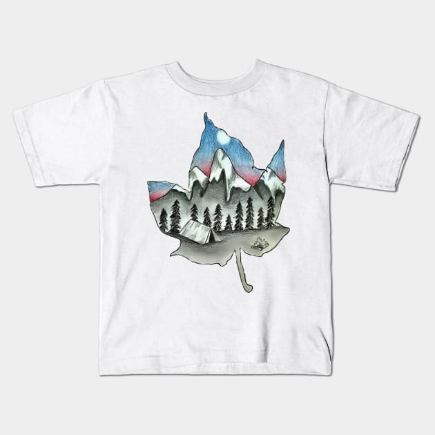 Vermont Kids T-Shirt by nludwig